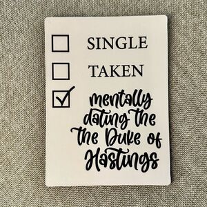 Bridgerton Duke of Hastings Magnet